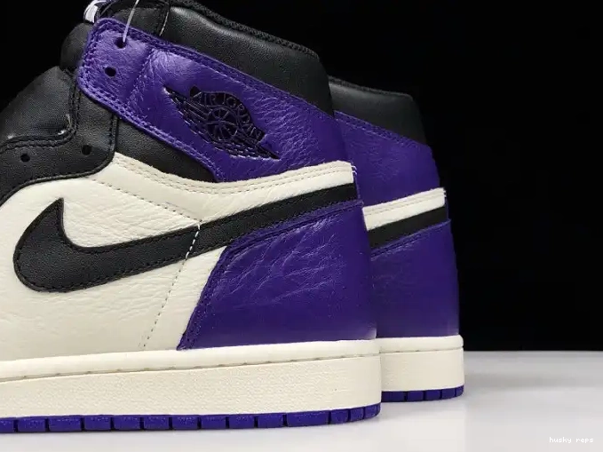 Cheap Husky Jordan 555088-501 Air Purple 1 Court 0531